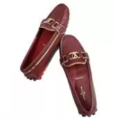 chaussure sport louis vuitton femme casual flat red wine